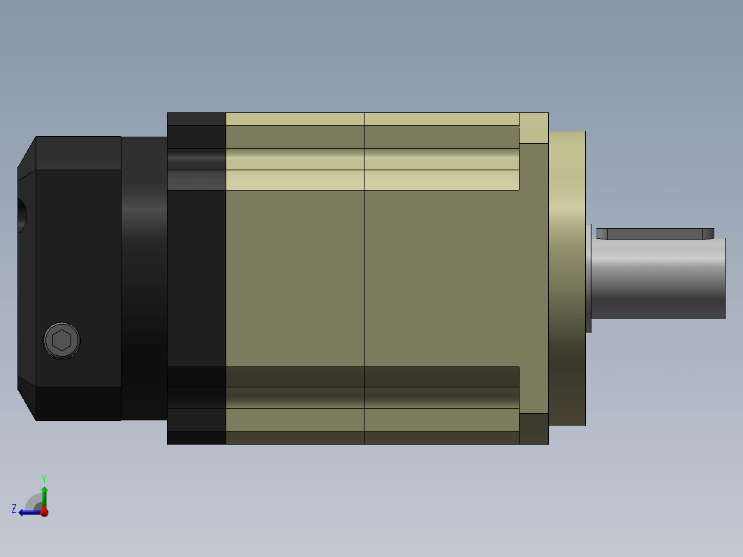 AB090-L2(400W)外形图(14-45-50-70-M4)减速机AB系列 AB090