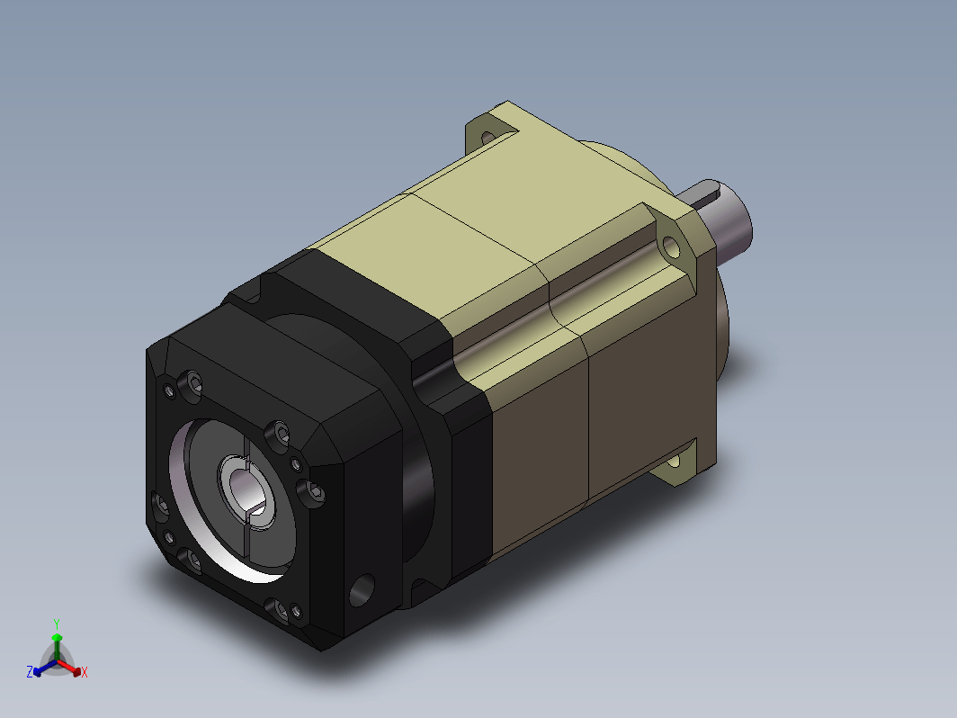 AB090-L2(400W)外形图(14-45-50-70-M4)减速机AB系列 AB090