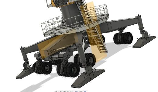 Liebherr LH120 crane轮式挖掘机缩略图