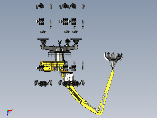 Liebherr LH120 crane轮式挖掘机缩略图