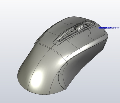 有线鼠标建模