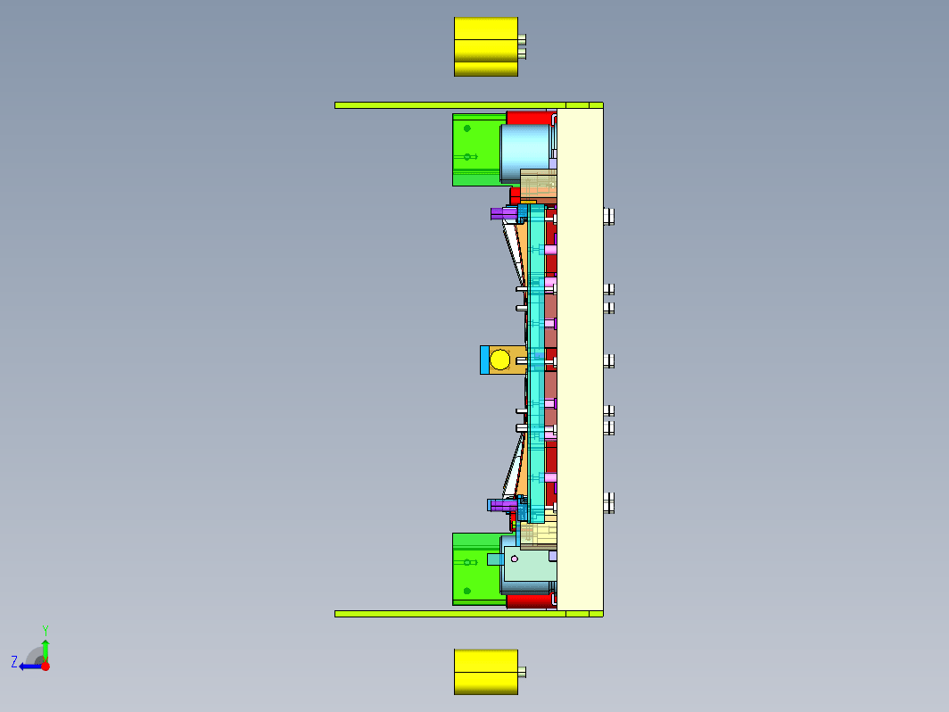 1775汽车五金模具（含全套CAD生产图纸）CATIAV5R21设计