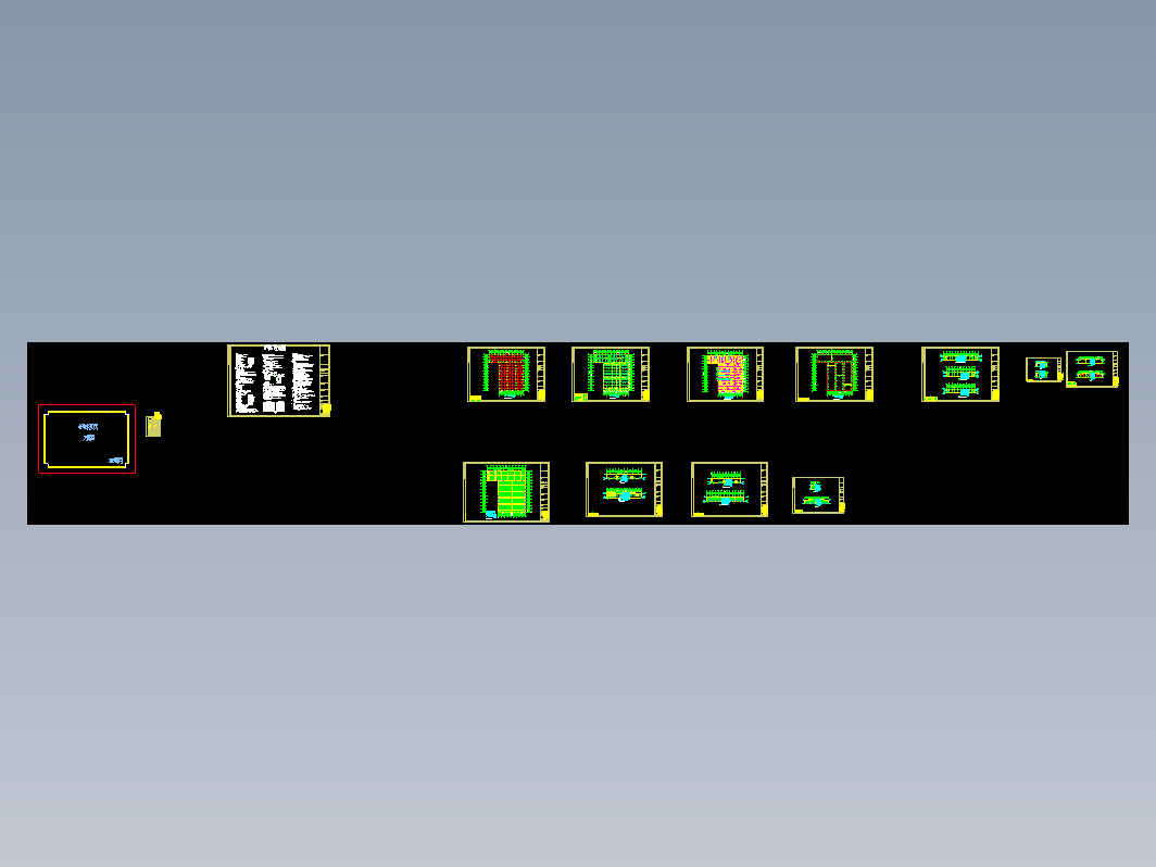 远达石材工程CAD