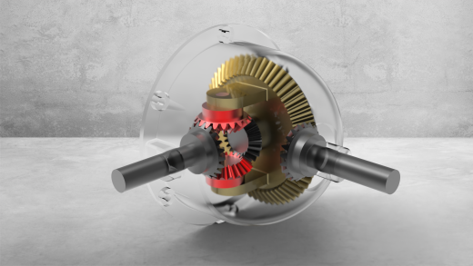 Differential Gear差动齿轮机构缩略图