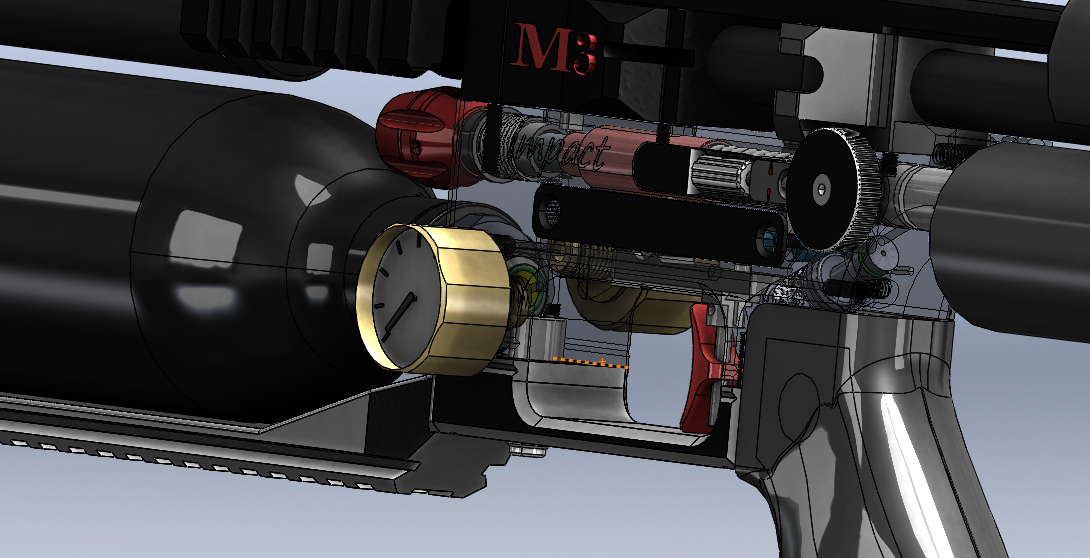 FXM3玩具气枪模型