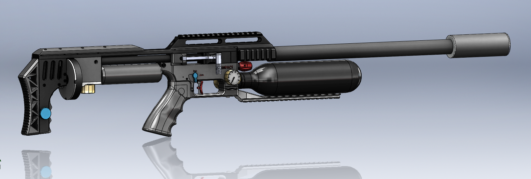 FXM3玩具气枪模型