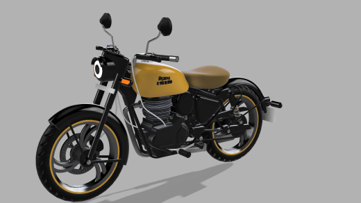 复古摩托车 Royal Enfield Classic 350缩略图