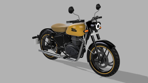 复古摩托车 Royal Enfield Classic 350缩略图