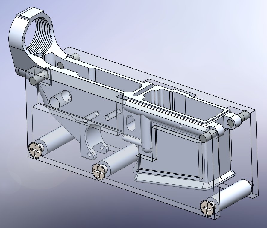 80工装夹具AR15