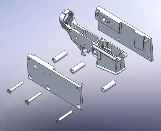 80工装夹具AR15缩略图