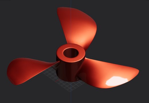 三叶螺旋桨V2