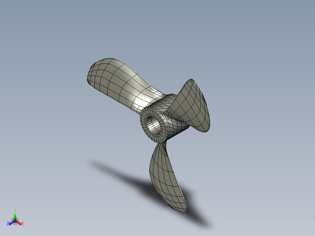 三叶螺旋桨V2