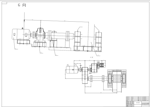 煅烧颗粒水泥回转窑设计+CAD+说明缩略图