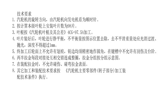 汽轮机（叶轮与动叶）缩略图