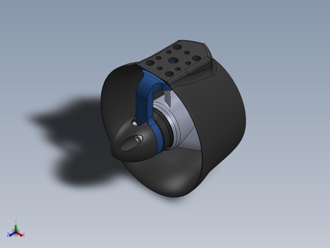 AUV无人水下航行器结构