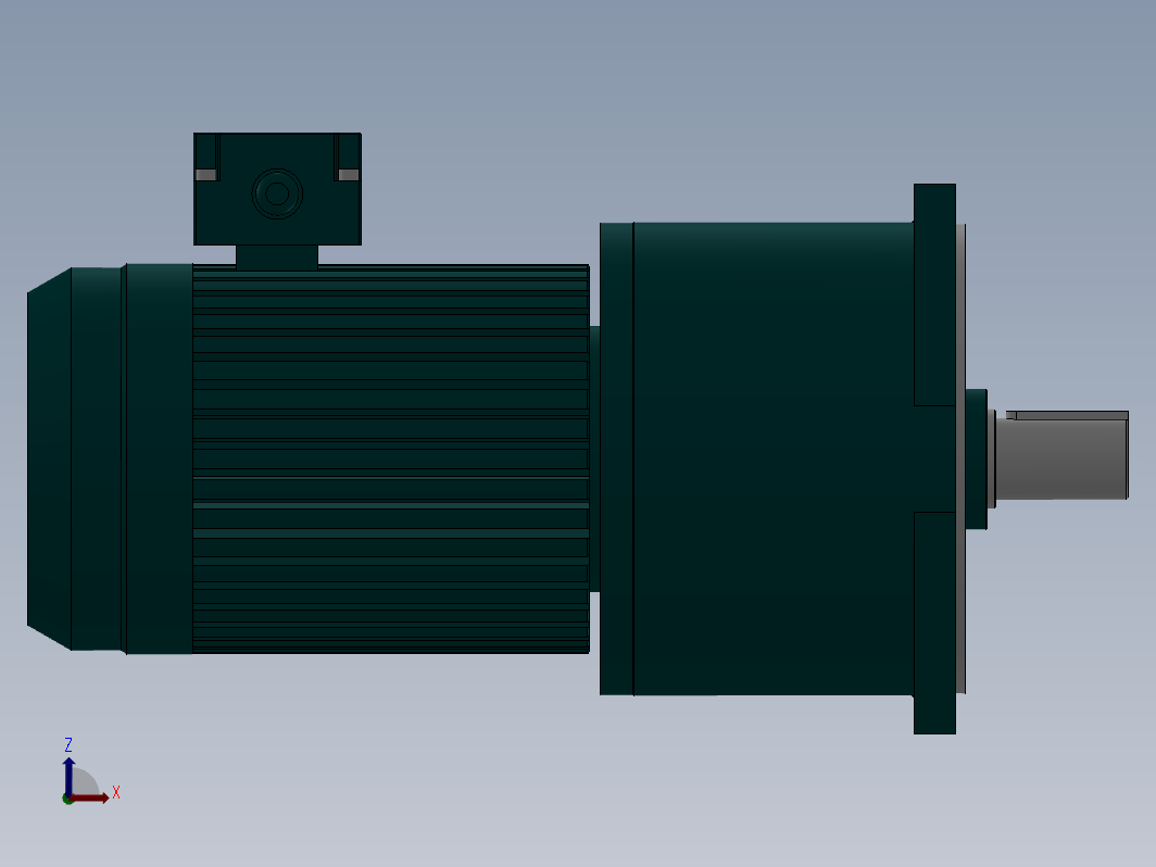 CV-40-2200-3～40立式三相铝壳(刹车)马达减速机[CV-40-2200-25-G1]