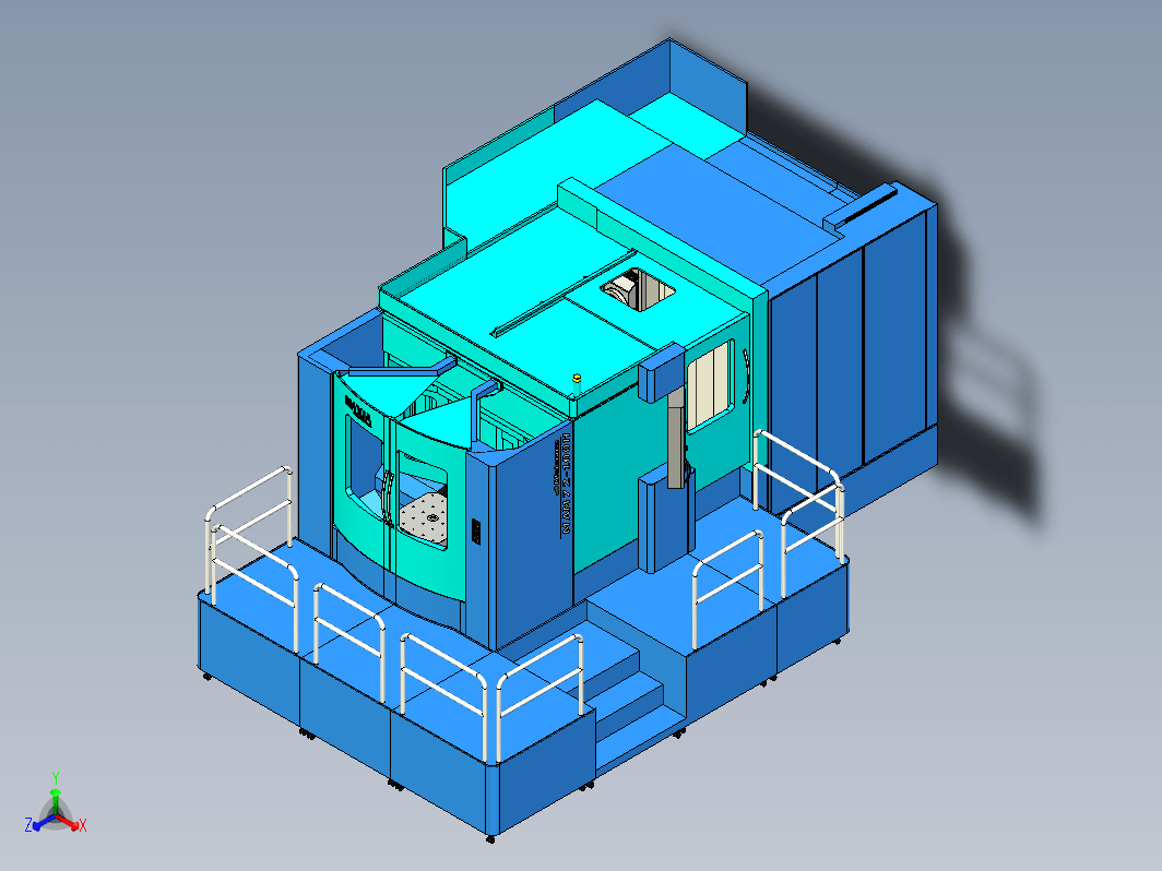 Matsuura MAM72-100H卧式5轴加工中心