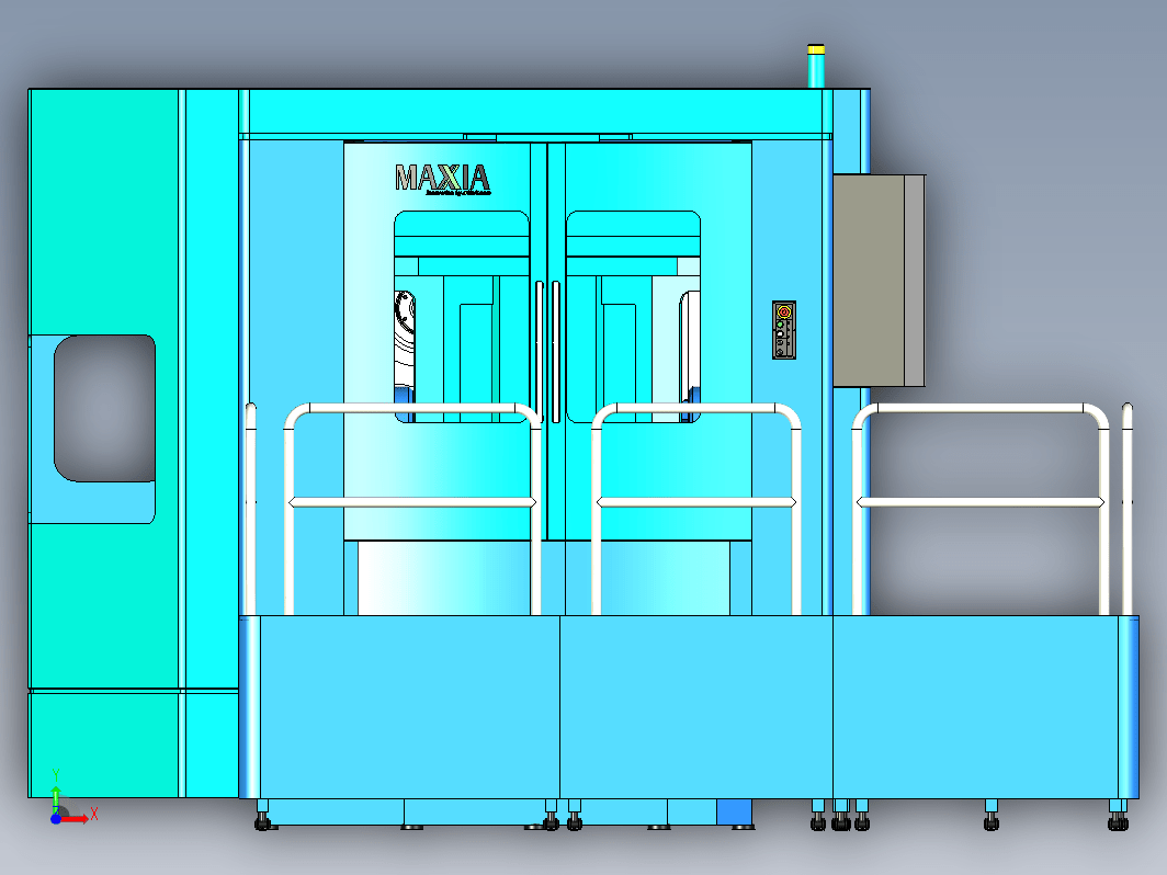 Matsuura MAM72-100H卧式5轴加工中心