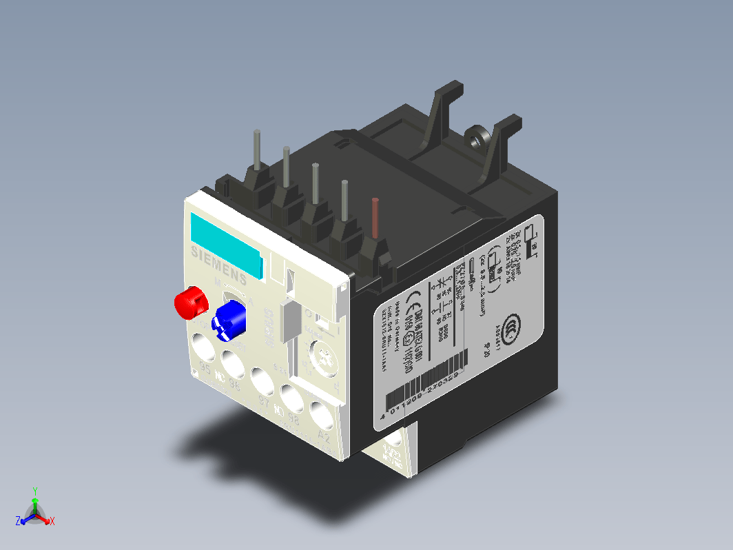 西门子热继电器3RU1116-1AB0