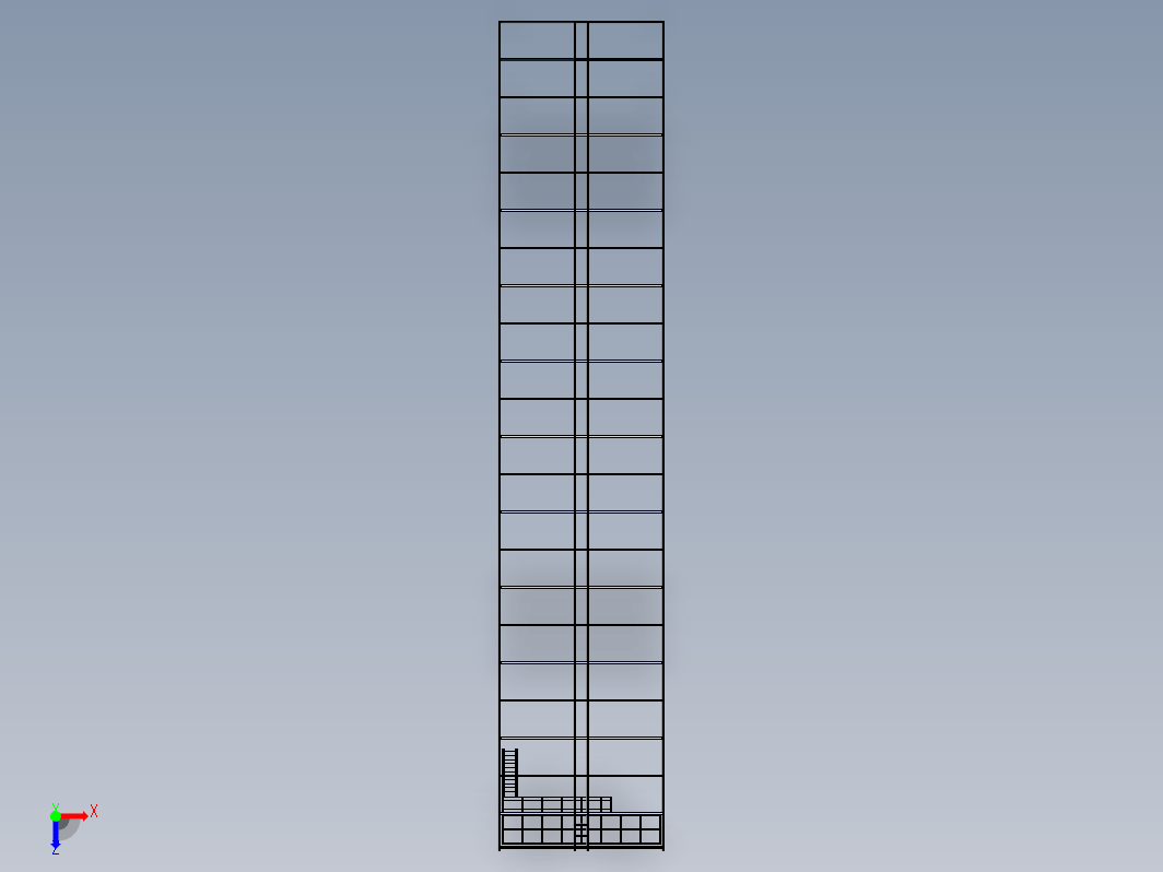 钢结构大棚仓库框架