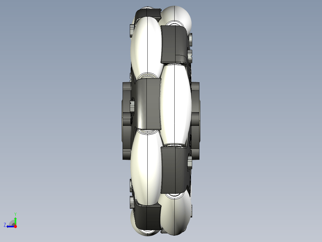 6英寸麦克拉姆全万向轮omniwheels