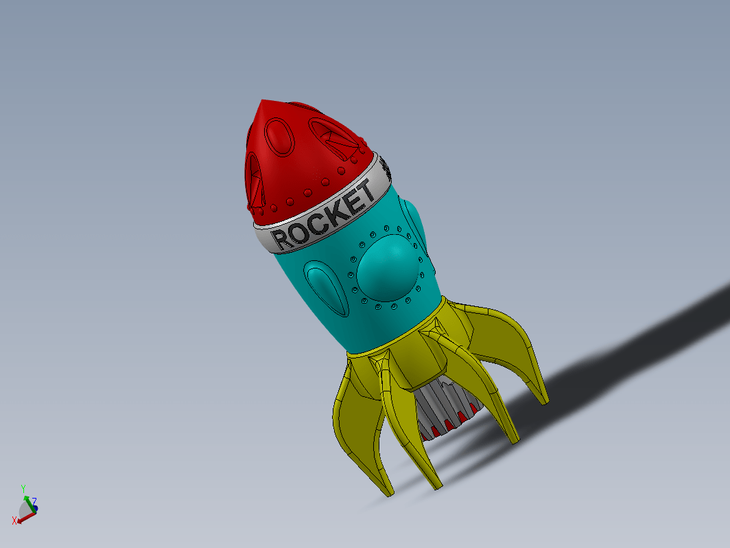 rocket-toy火箭玩具模型