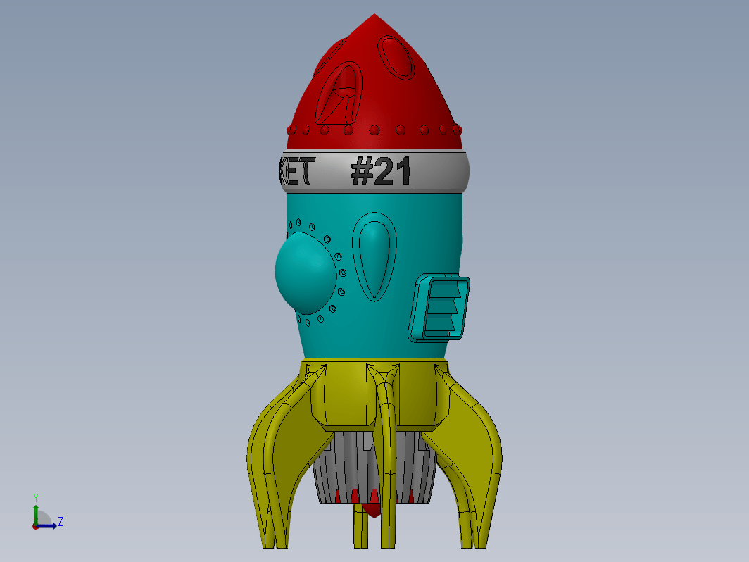 rocket-toy火箭玩具模型