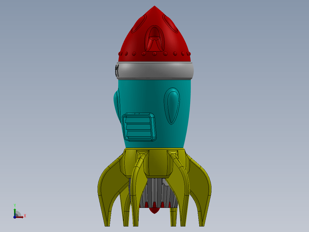 rocket-toy火箭玩具模型