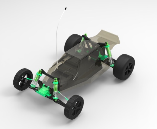 team losi RC遥控车设计