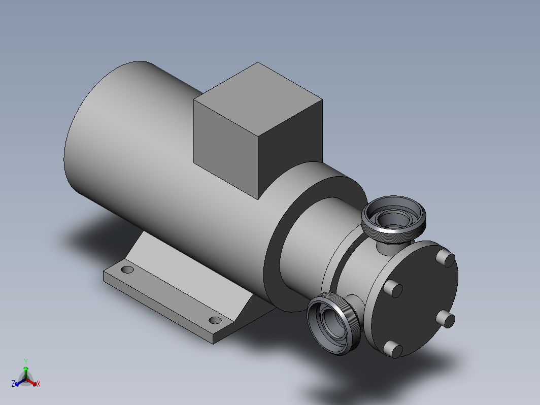 柔性叶轮泵02_20S monobloc DIN系列