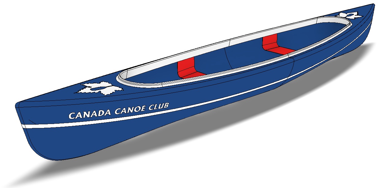 独木舟模型 Canoe ( Canadian Canoe)