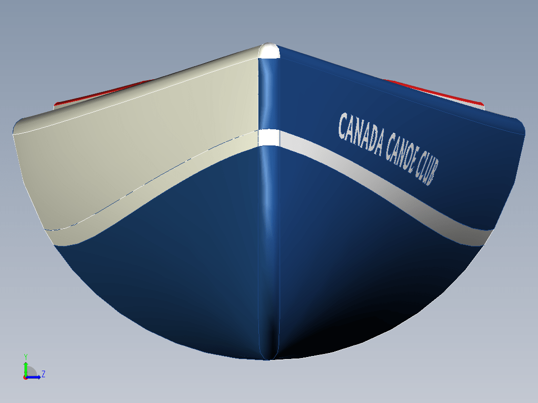 独木舟模型 Canoe ( Canadian Canoe)