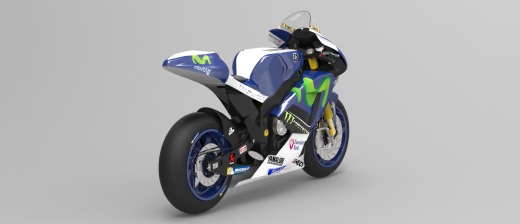 Yamaha YZF-M1摩托车造型缩略图