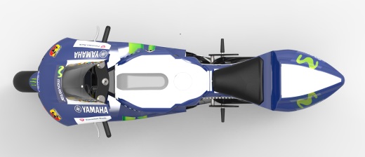 Yamaha YZF-M1摩托车造型缩略图
