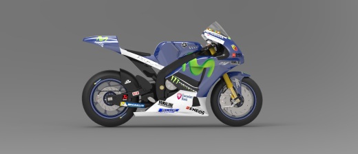 Yamaha YZF-M1摩托车造型缩略图