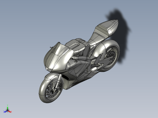 Yamaha YZF-M1摩托车造型缩略图