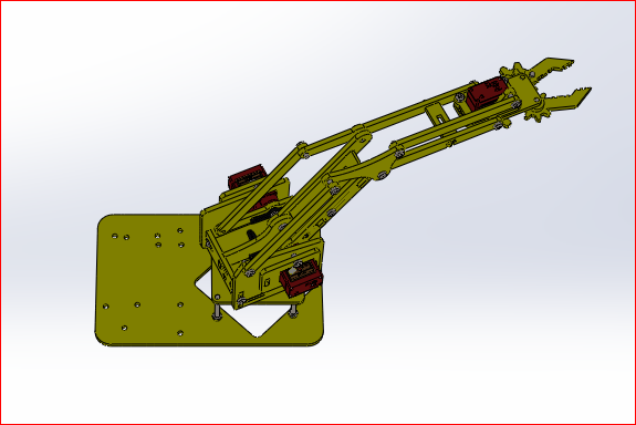 ROBOT ARM 4 DOF四自由度机械臂