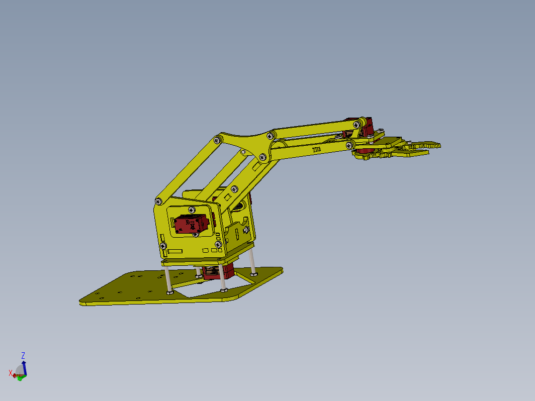 ROBOT ARM 4 DOF四自由度机械臂