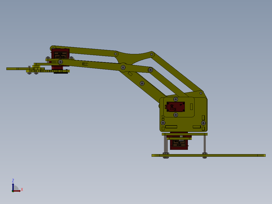 ROBOT ARM 4 DOF四自由度机械臂