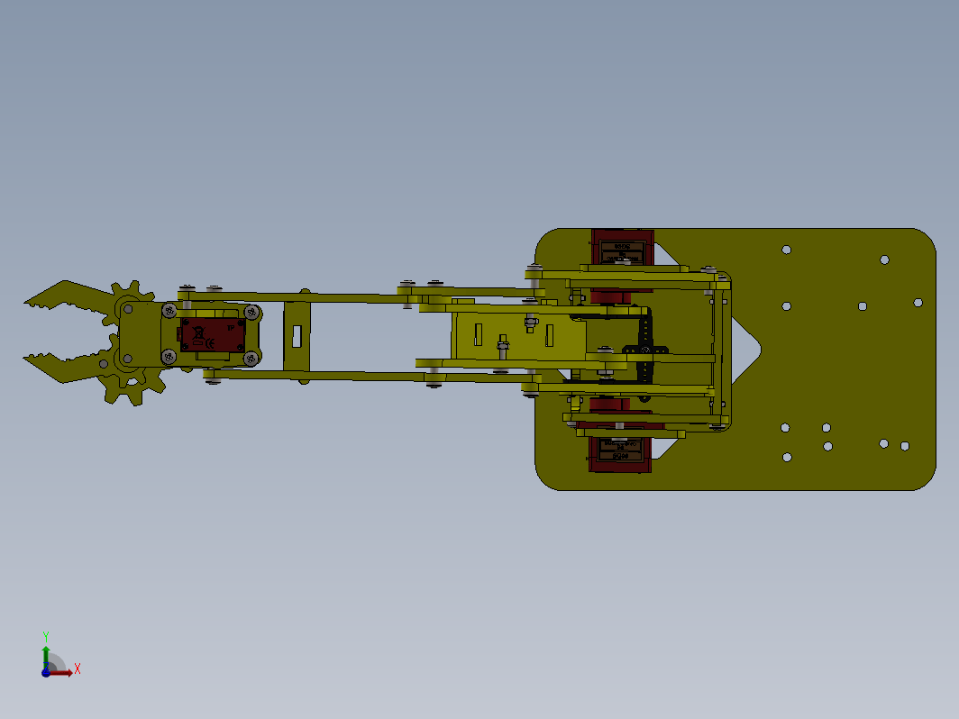 ROBOT ARM 4 DOF四自由度机械臂