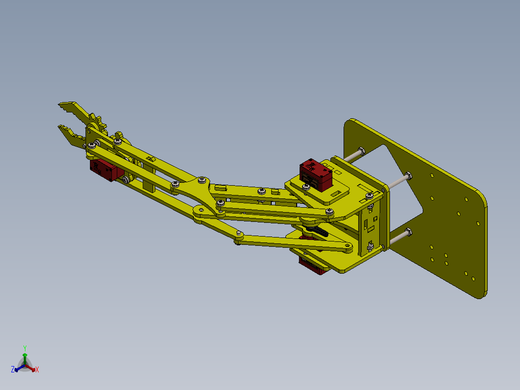 ROBOT ARM 4 DOF四自由度机械臂