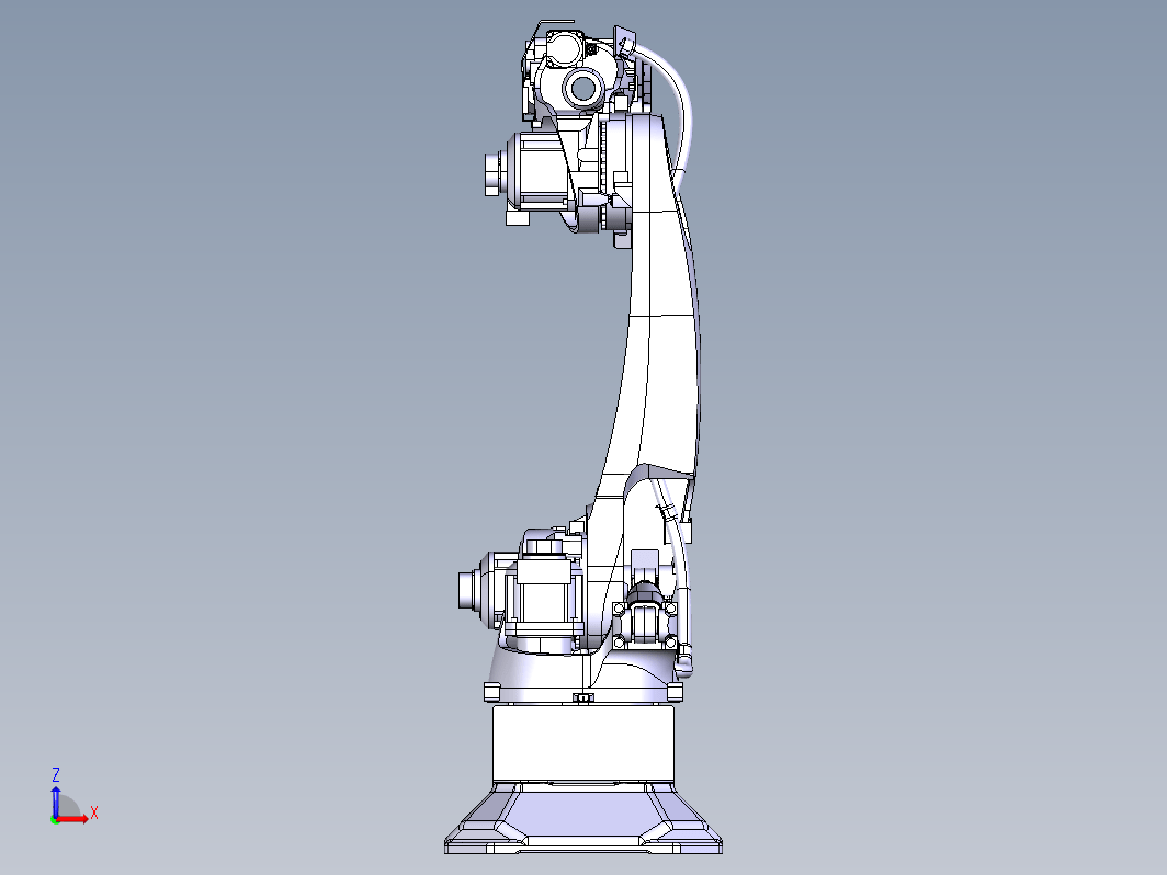 BX100L工业机器人设计图纸