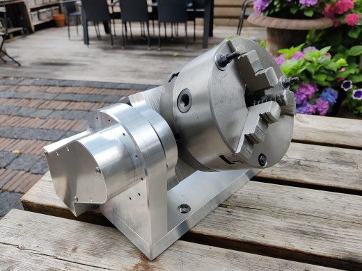 第五轴结构 5th axis trunnion cnc缩略图