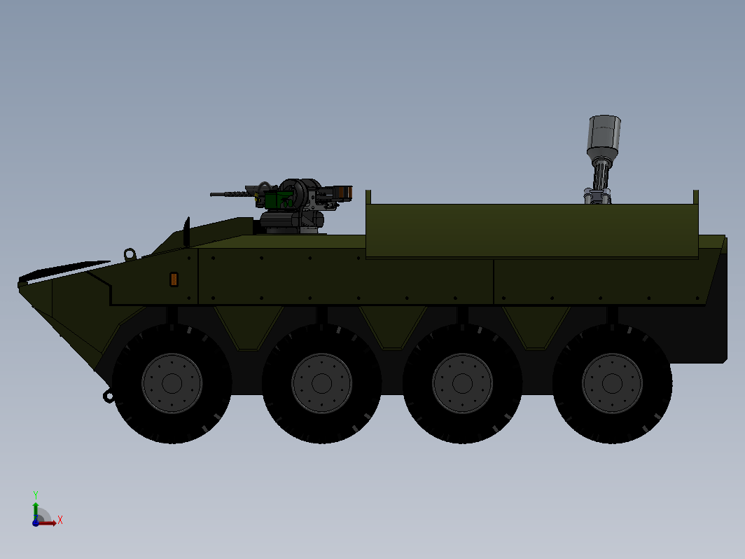 120mm迫击炮8×8装甲车