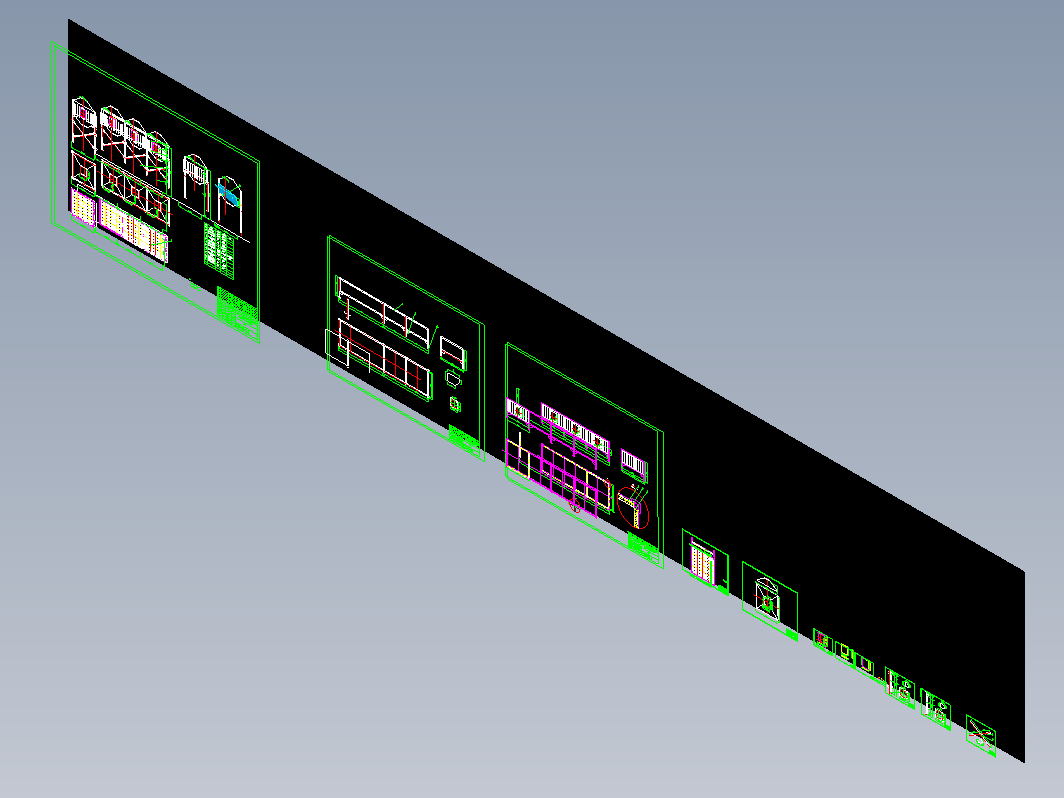 9万风量活性炭吸附箱成套制作图