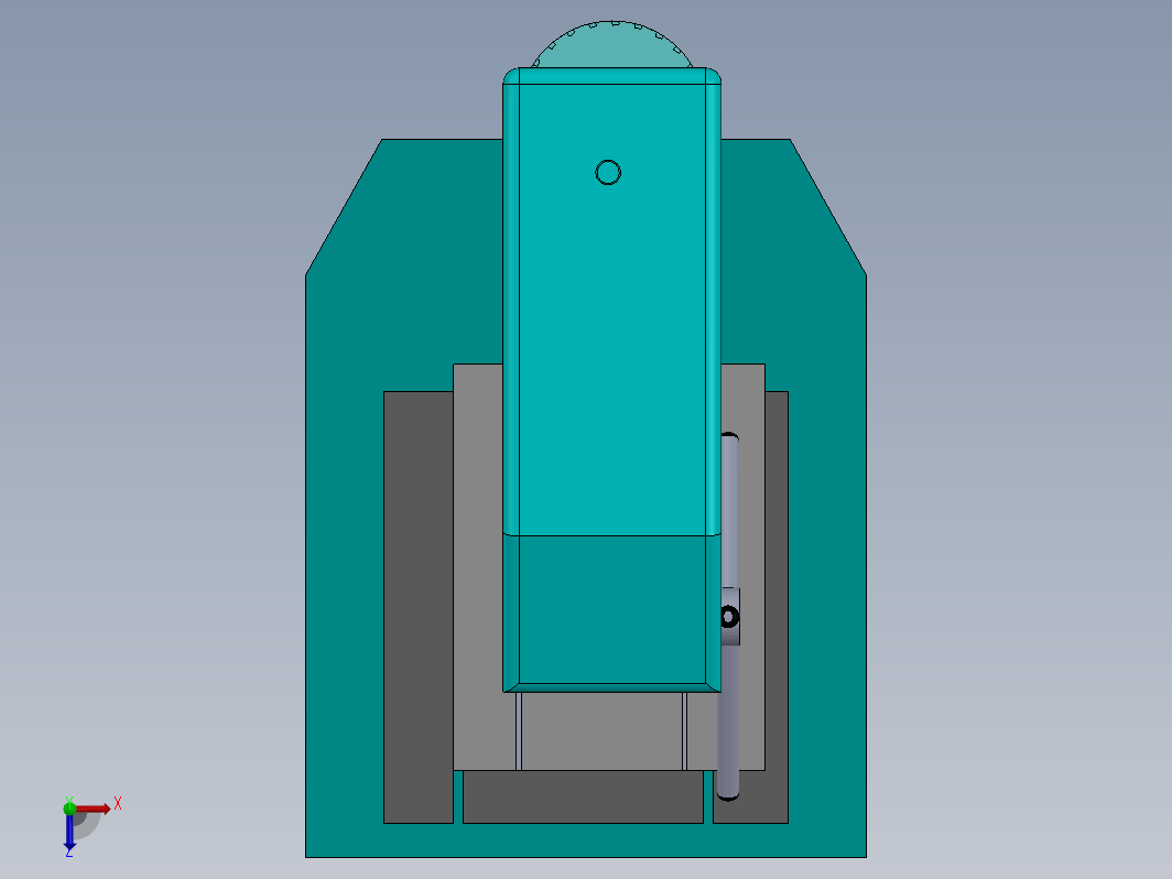 台式钻床模型