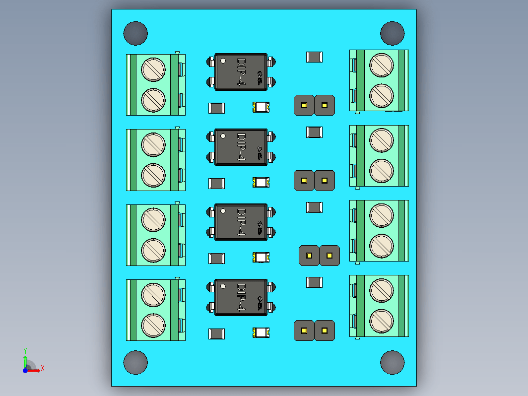 PC817-通道光耦合器模块