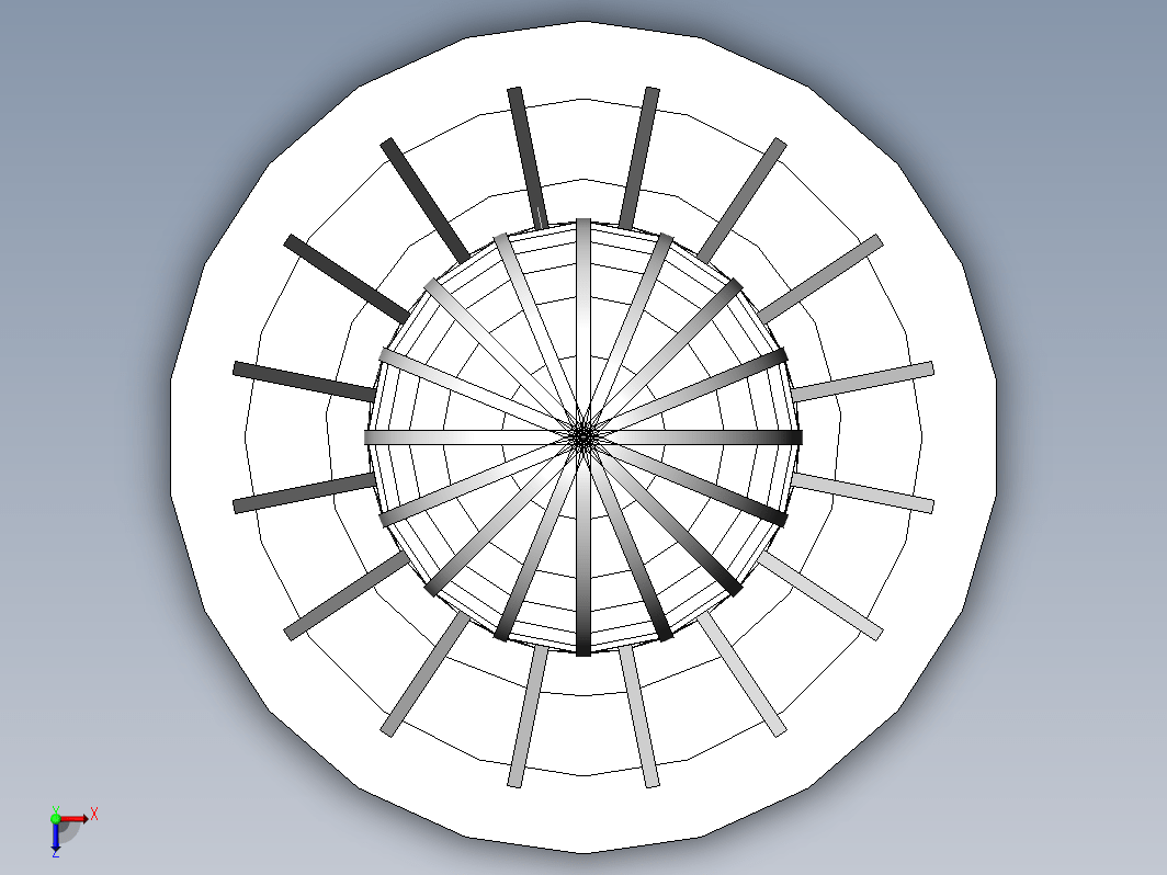 纪念碑建筑物模型