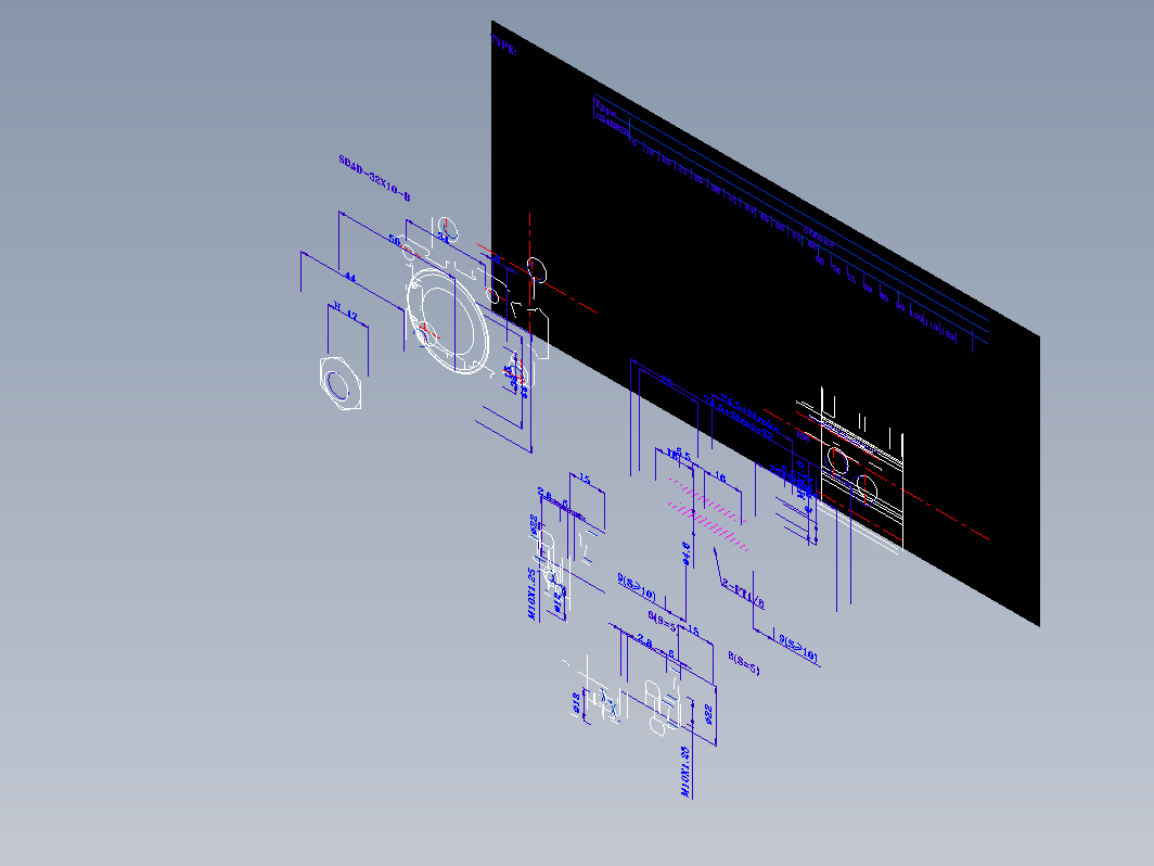 SDA气缸 83-SDAD-32-BZW