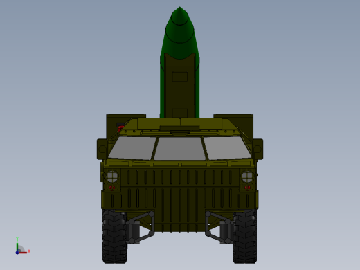 SS-23 Spider地地战术导弹车简易缩略图